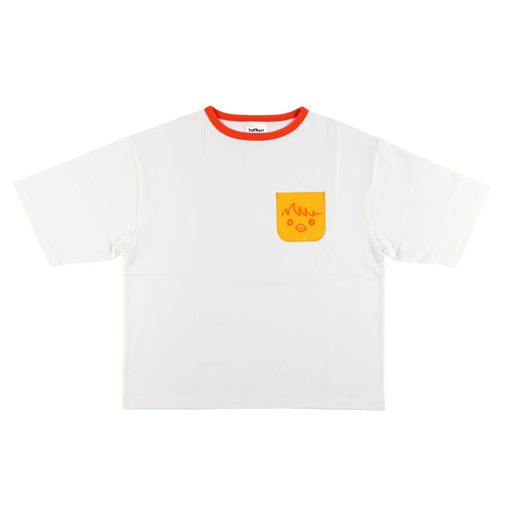 ハイキュー!! キャンディカラークリアポケット付きTシャツ　ヒナガラス　M
