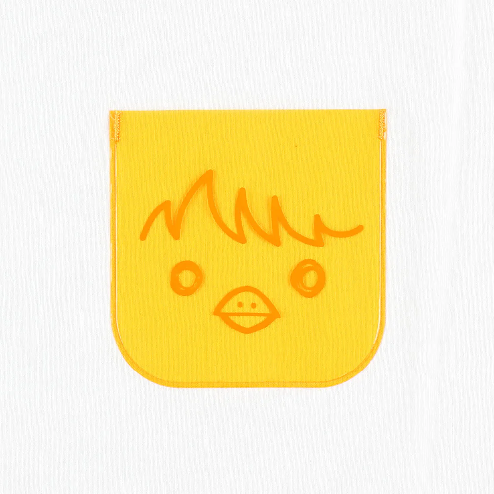 ハイキュー!! キャンディカラークリアポケット付きTシャツ　ヒナガラス　M - Image 2