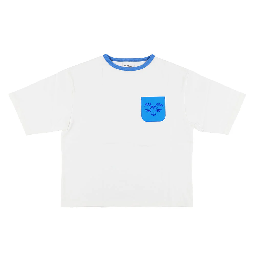 ハイキュー!! キャンディカラークリアポケット付きTシャツ　カゲガラス　M
