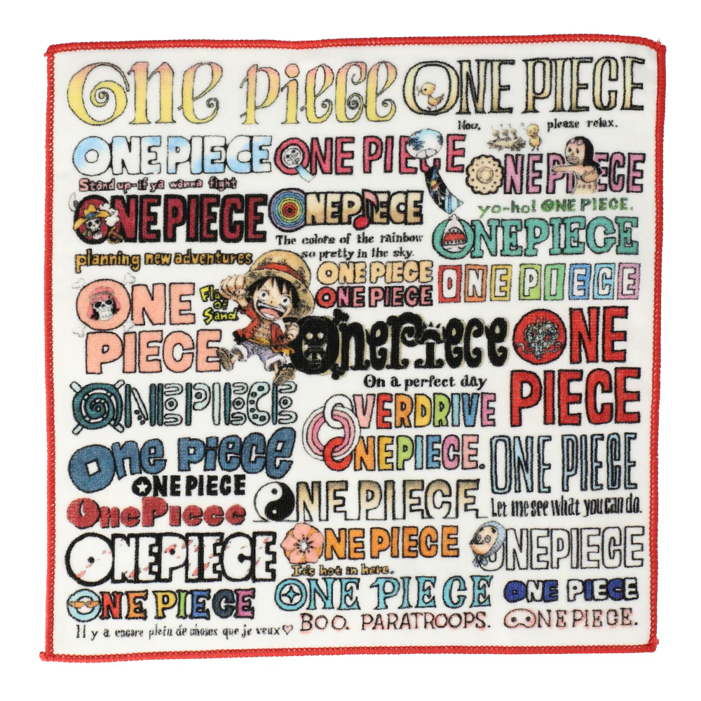 『ONE PIECE』ロゴがいっぱいハンドタオル 2019Ver.