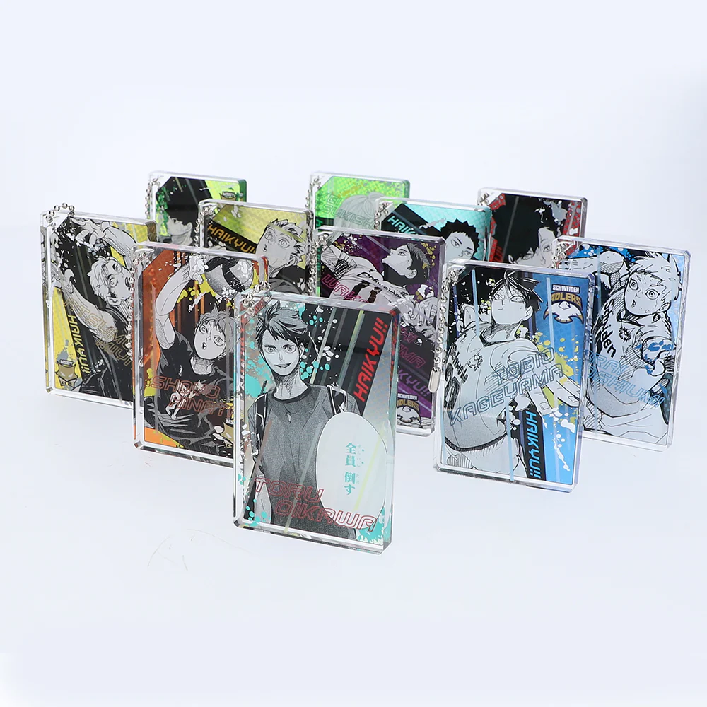 『ハイキュー!!』及川の「全員倒す」ドミノ風アクリルキーホルダーコレクション (全11種+シークレット1種)