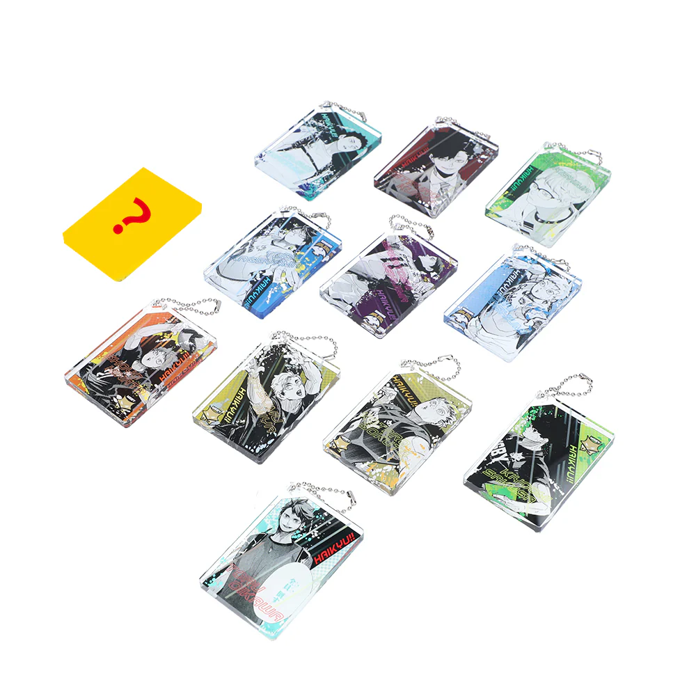 『ハイキュー!!』及川の「全員倒す」ドミノ風アクリルキーホルダーコレクション (全11種+シークレット1種) - Image 2