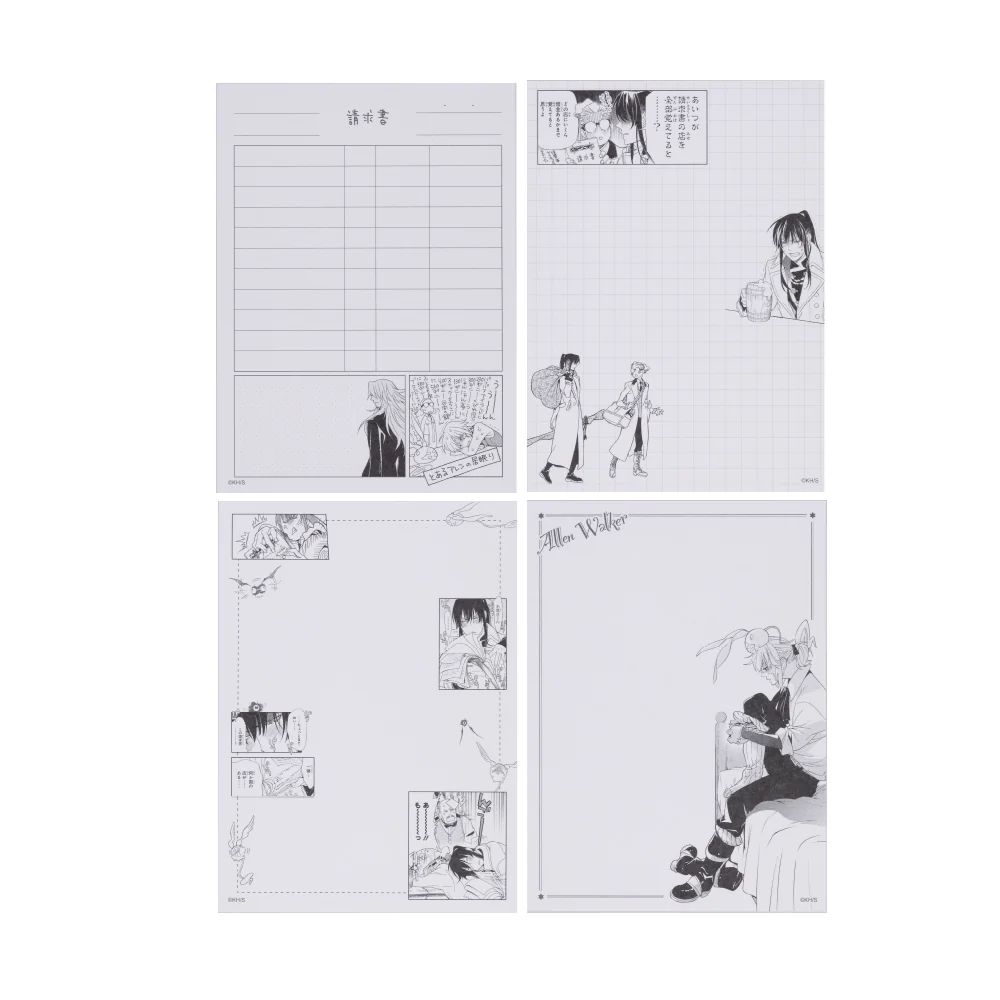 『D.Gray-man』アレンの請求書メモ(特製ブロマイド付き) - Image 2