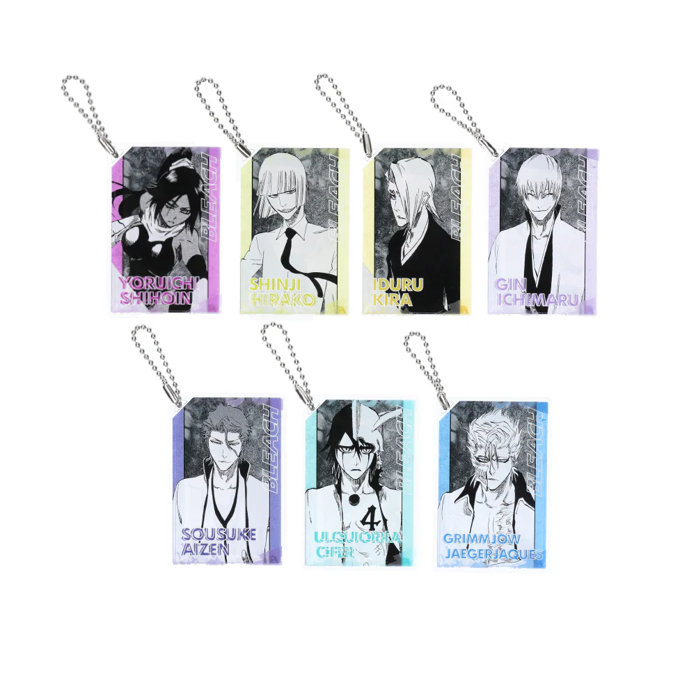 【JAS】『BLEACH』ドミノ風アクリルキーホルダーコレクション（全15種／ランダム1種入り） - Image 4