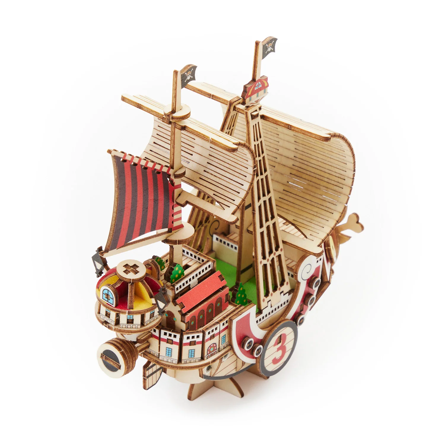 Wooden Art  ki-gu-mi　ワンピース　サウザンド・サニー号 - Image 5