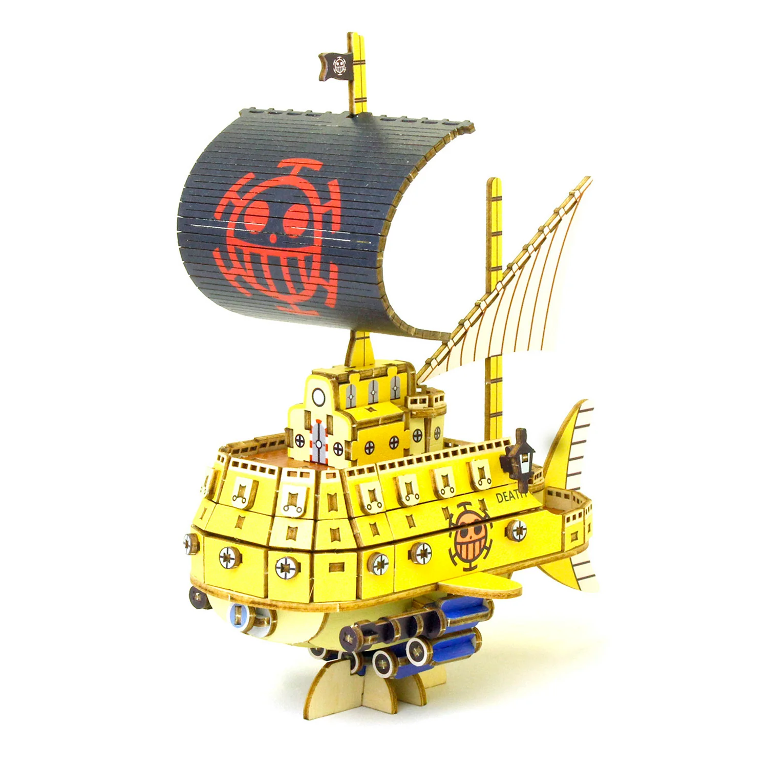 Wooden Art ki-gu-mi　ワンピース　トラファルガー・ローの潜水艦 - Image 5