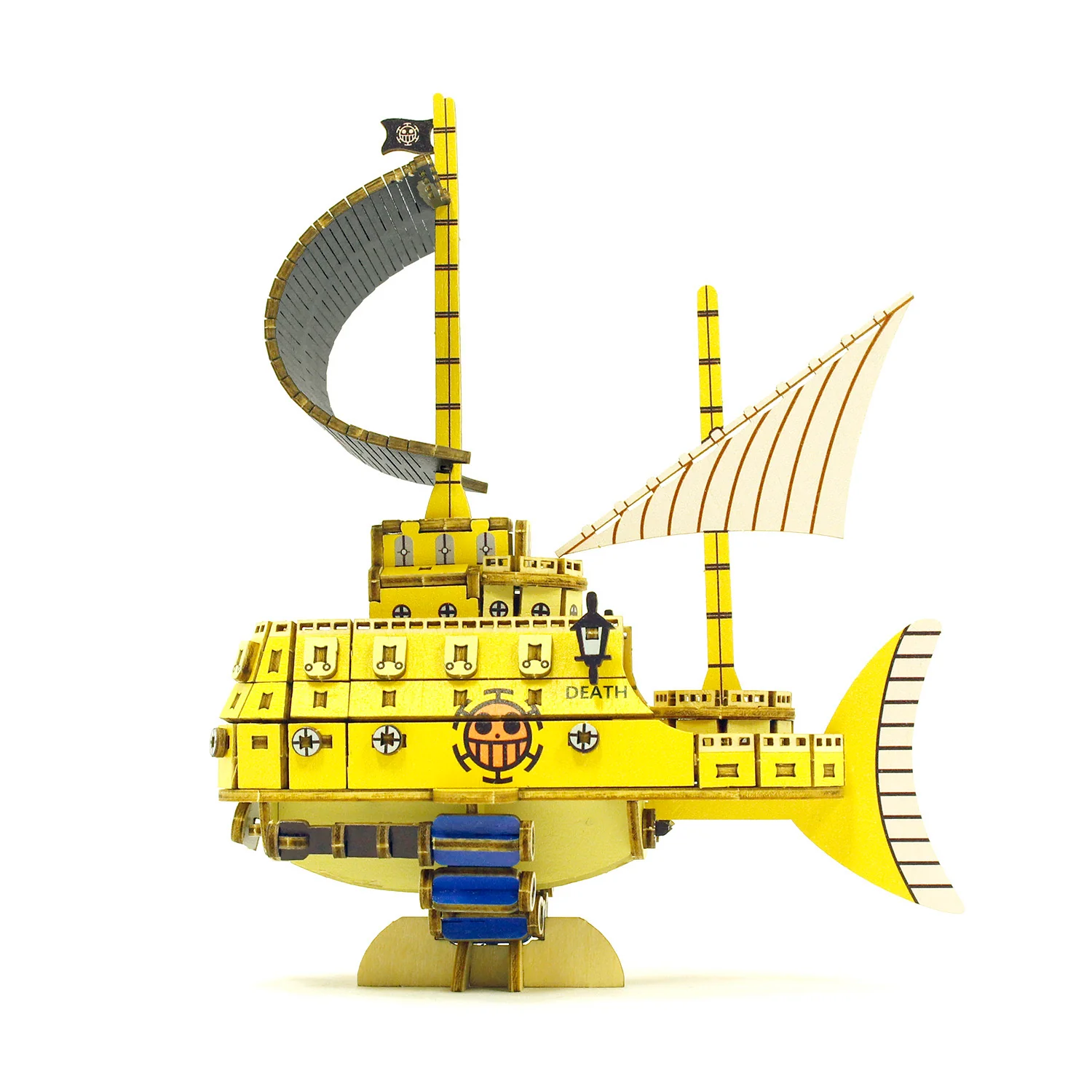 Wooden Art ki-gu-mi　ワンピース　トラファルガー・ローの潜水艦 - Image 6