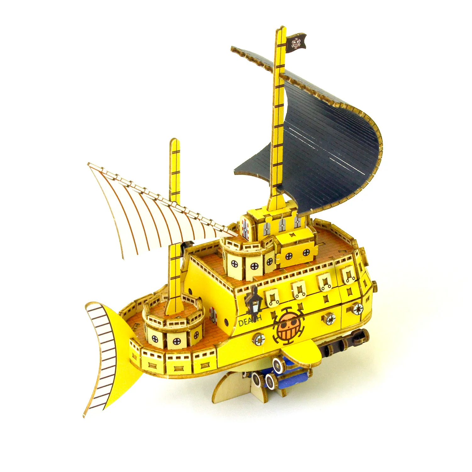 Wooden Art ki-gu-mi　ワンピース　トラファルガー・ローの潜水艦 - Image 7