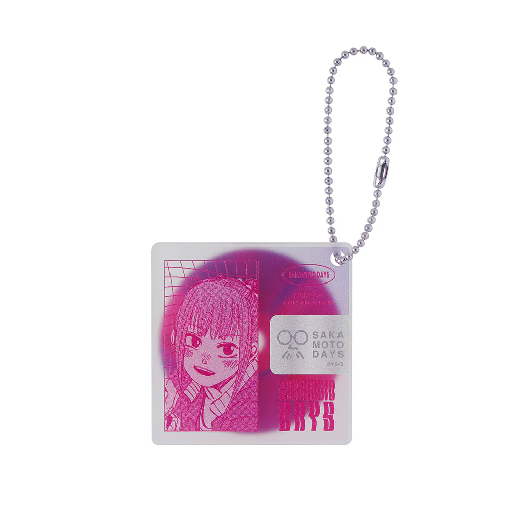 『SAKAMOTO DAYS』ディスク風キーホルダーコレクション2個セット　シン／ルー - Image 3