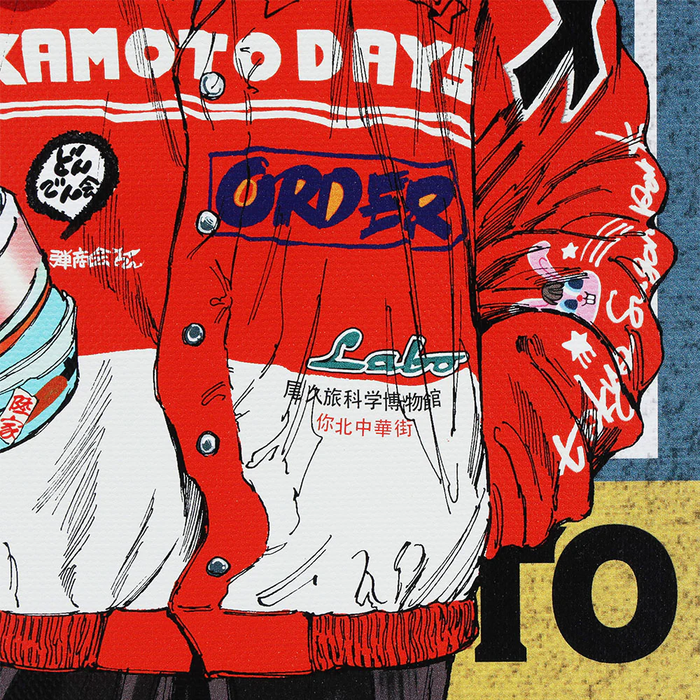 『SAKAMOTO DAYS』フルカラーアートボード　「HOW TO RIDE SHIN's MOTORBIKE」 - Image 6