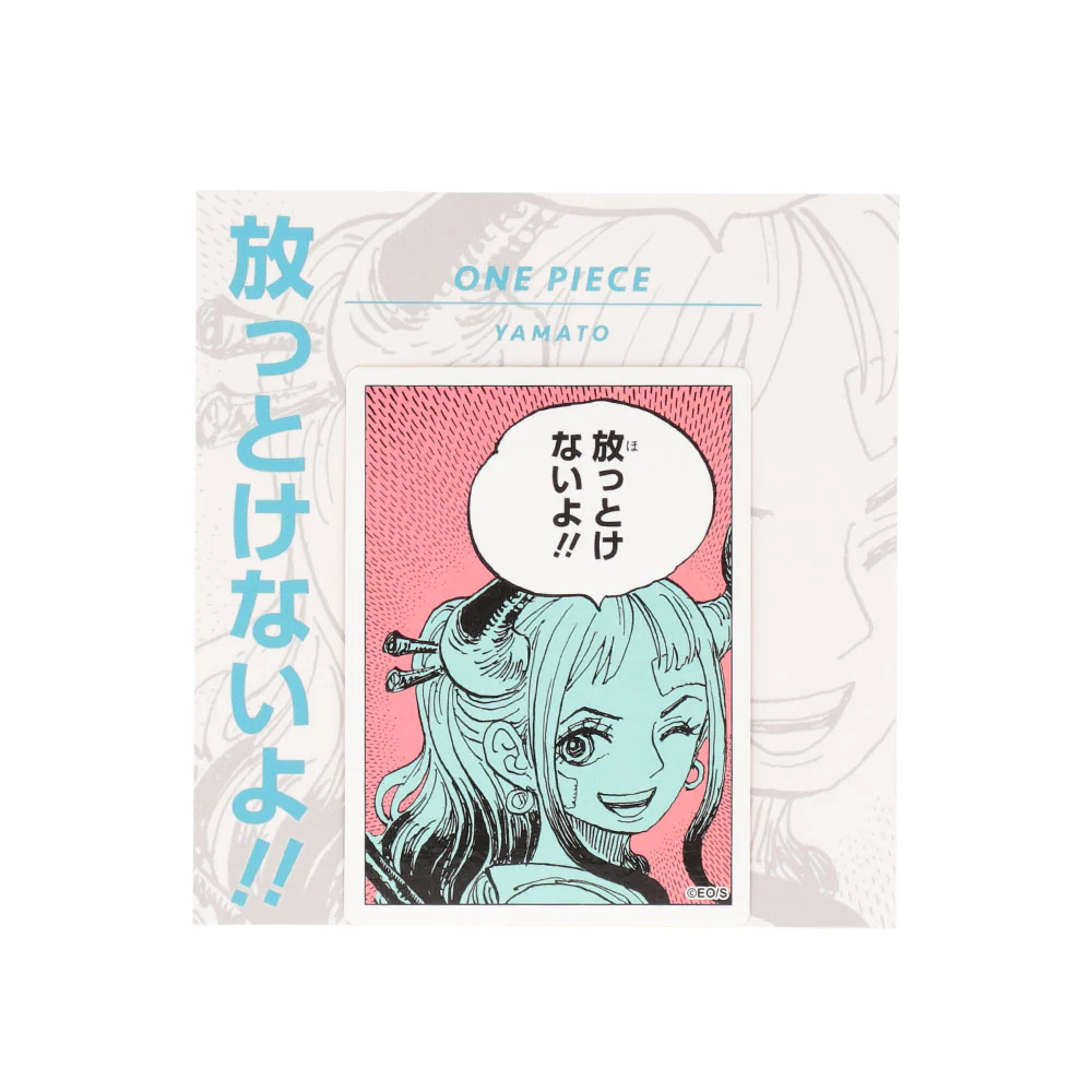 『ONE PIECE』コマステッカー　放っとけないよ！！