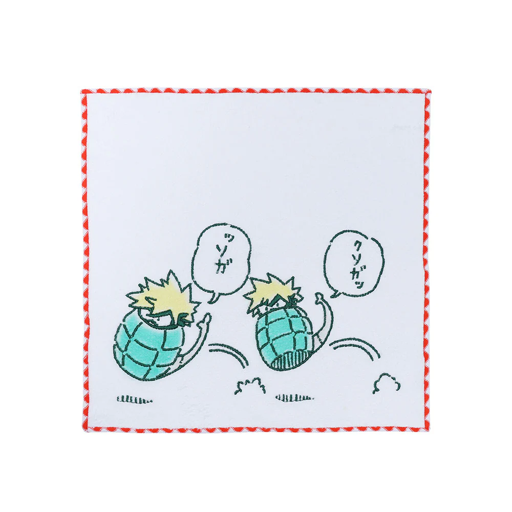 『僕のヒーローアカデミア』刺繍ミニタオル　だいなま