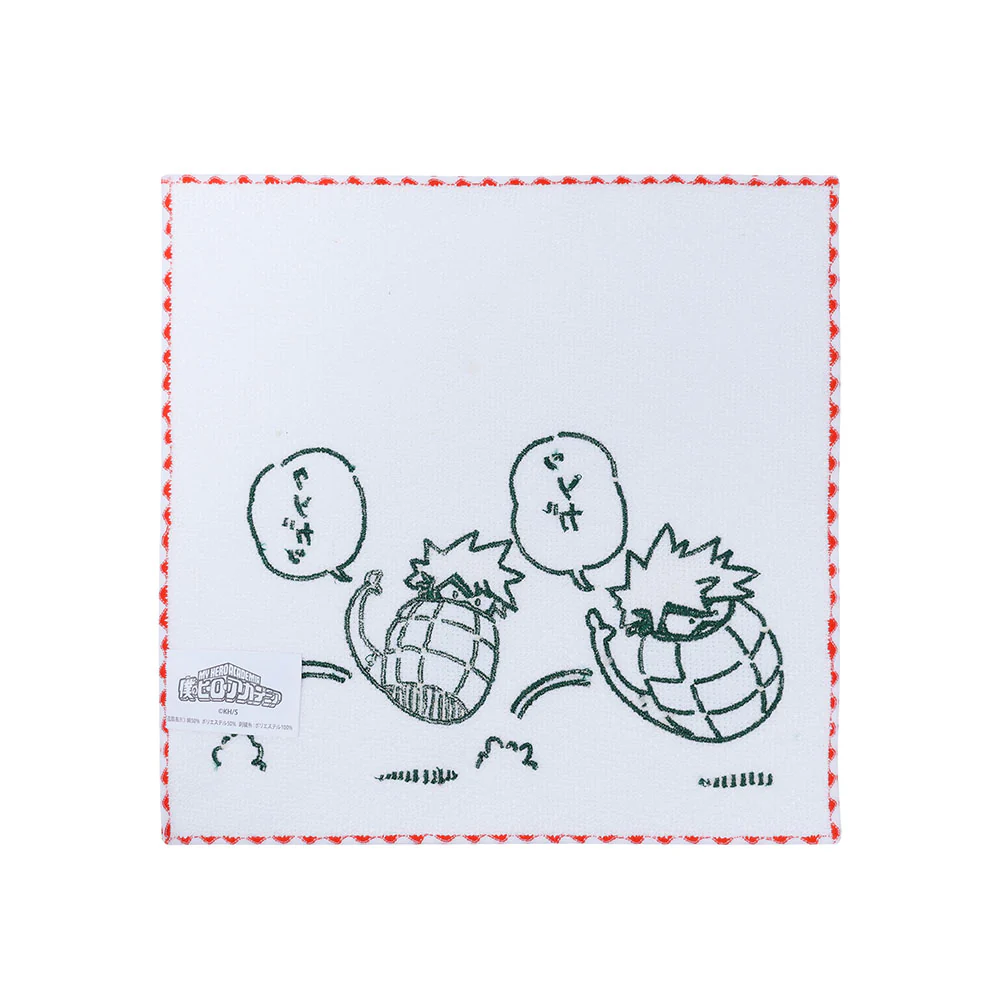 『僕のヒーローアカデミア』刺繍ミニタオル　だいなま - Image 5