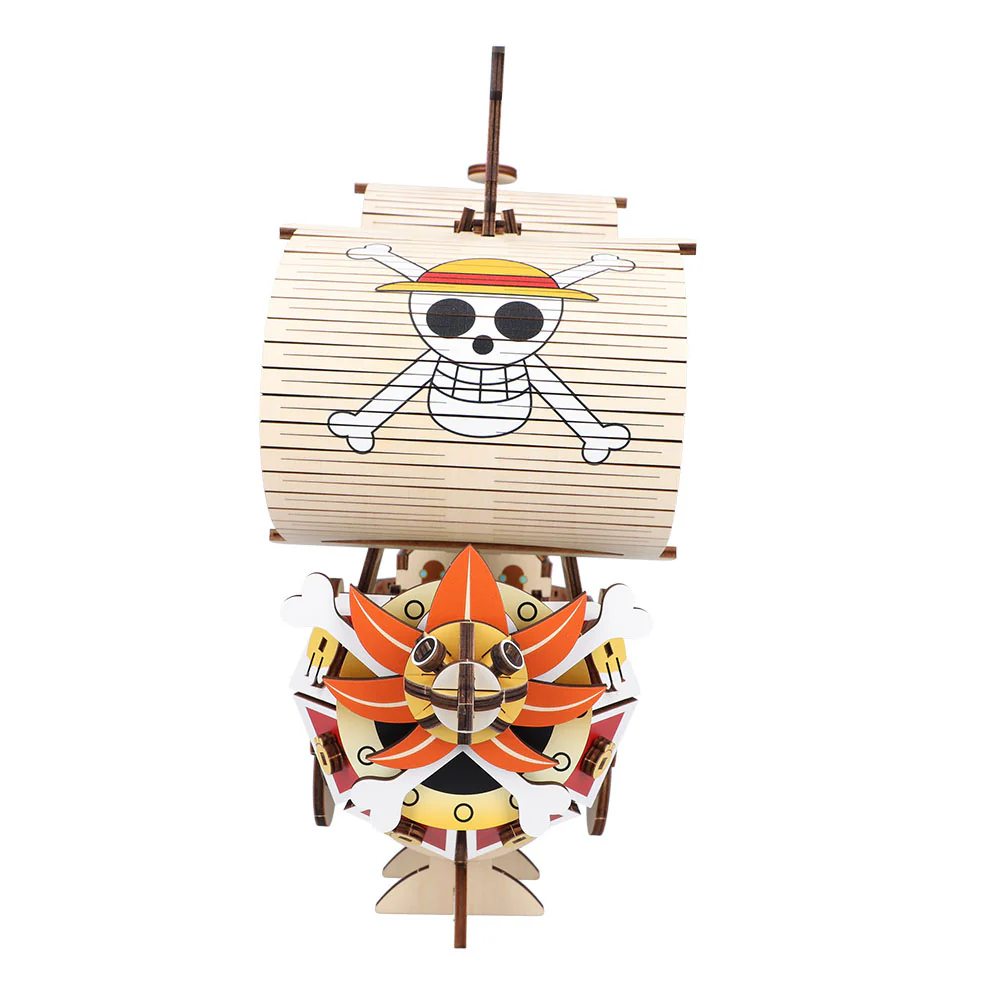 Wooden　Art　ki-gu-mi　サウザンド・サニー号　MEGA Color Ver. - Image 4
