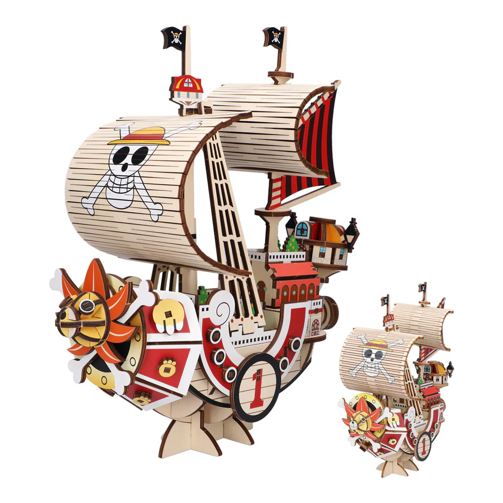 Wooden　Art　ki-gu-mi　サウザンド・サニー号　MEGA Color Ver. - Image 8