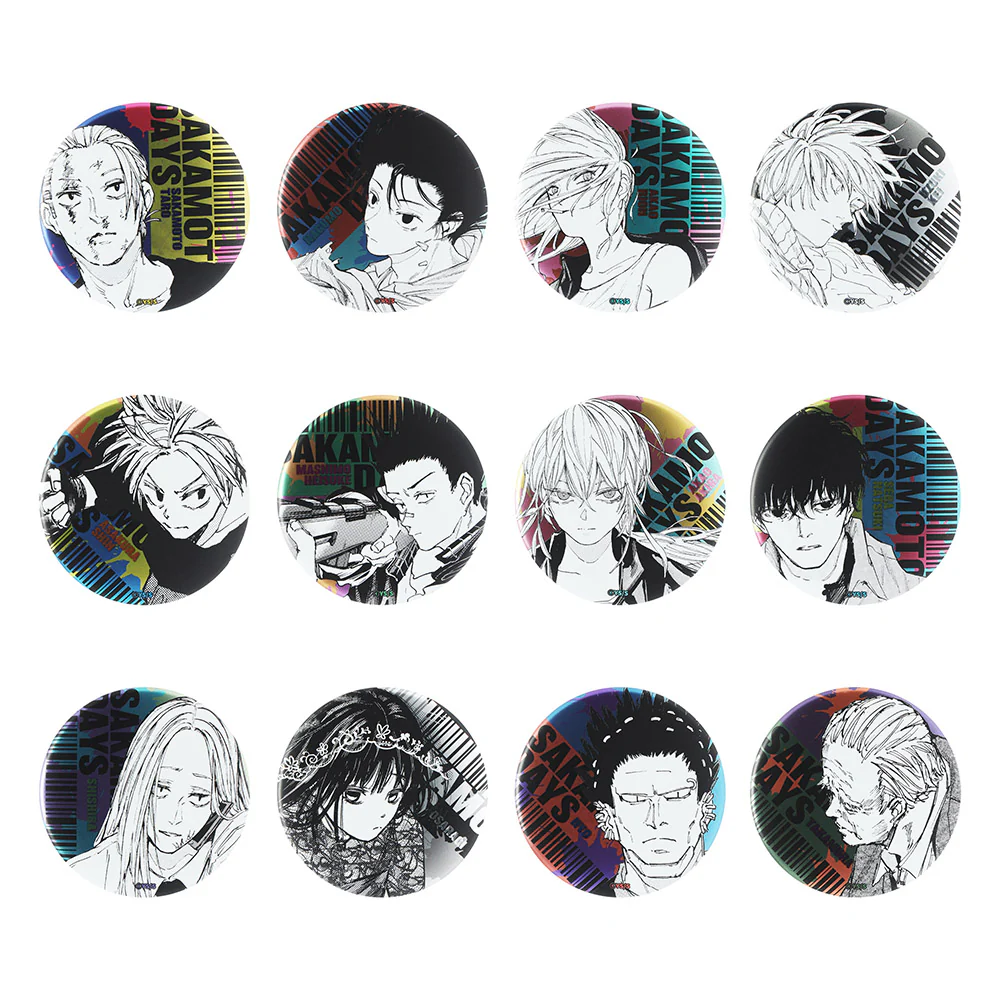 『SAKAMOTO DAYS』デコレクション缶バッジ(R)　第2弾（全12種／ランダム1種入り）