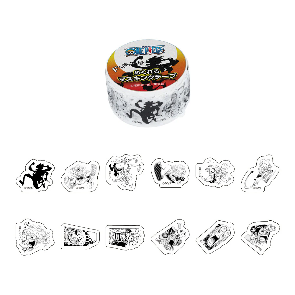 『ONE PIECE』マスキングロールステッカーセット　（1巻60枚入り） - Image 2