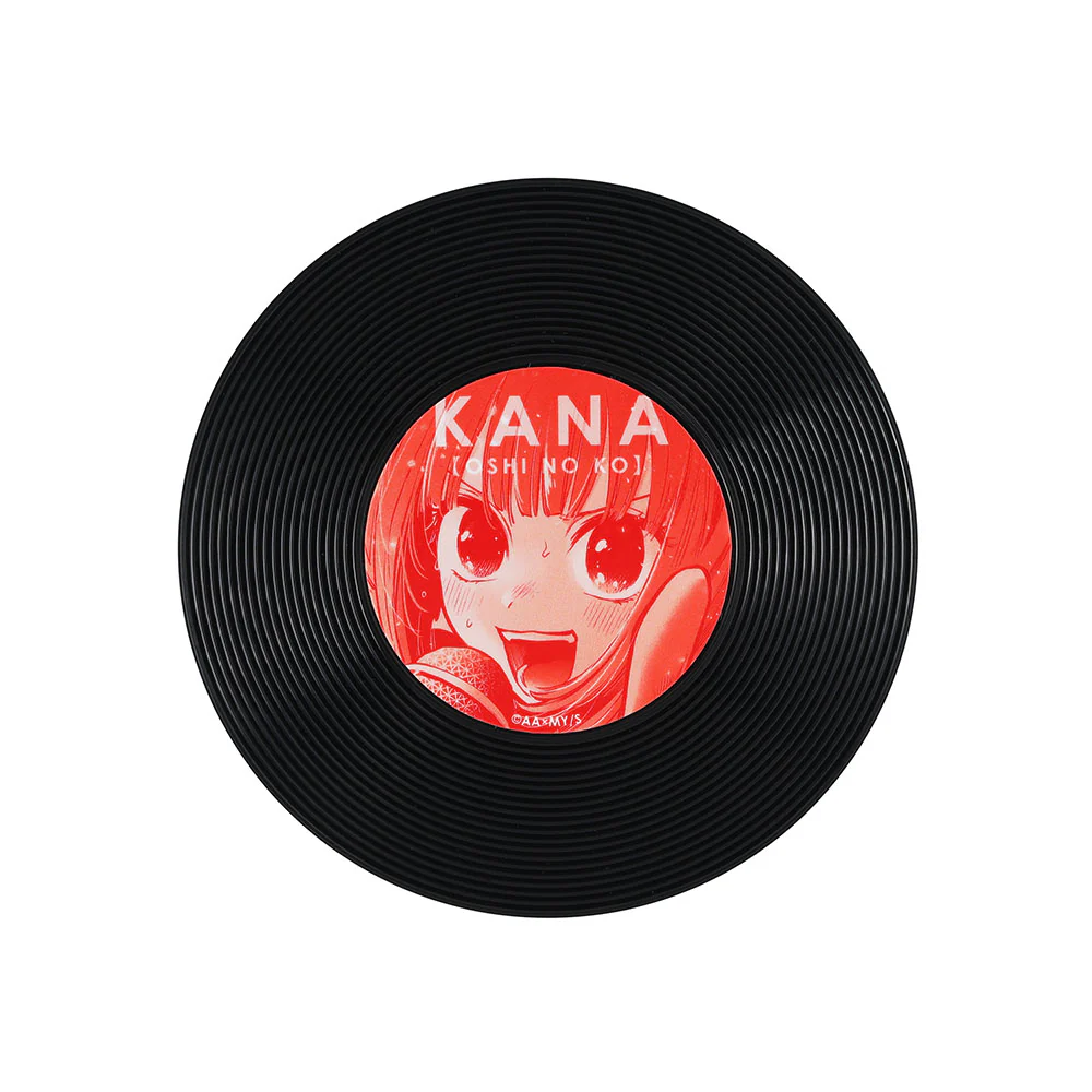 『【推しの子】』アクキー＆レコード風コースターセット　有馬かな - Image 3