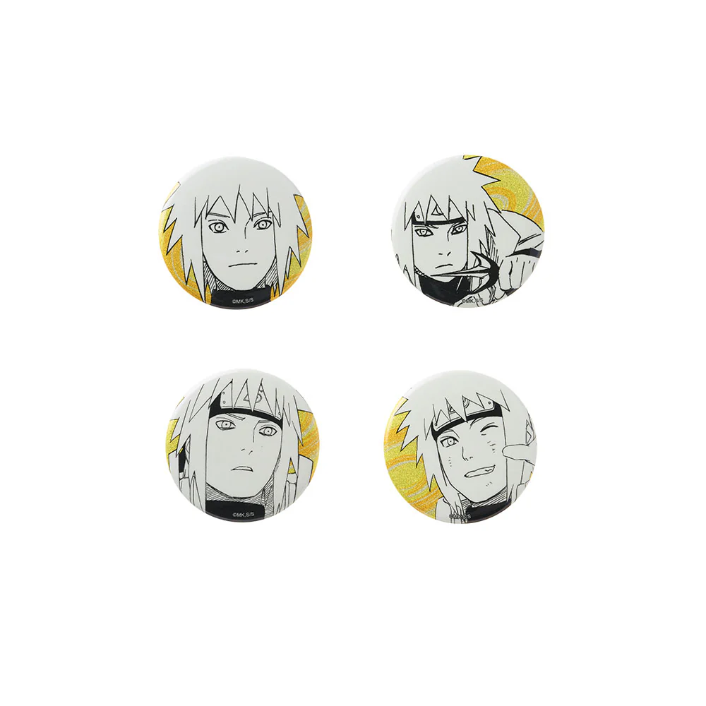 『NARUTO-ナルト-』缶バッジ4個セット EMOTIONS 波風ミナト