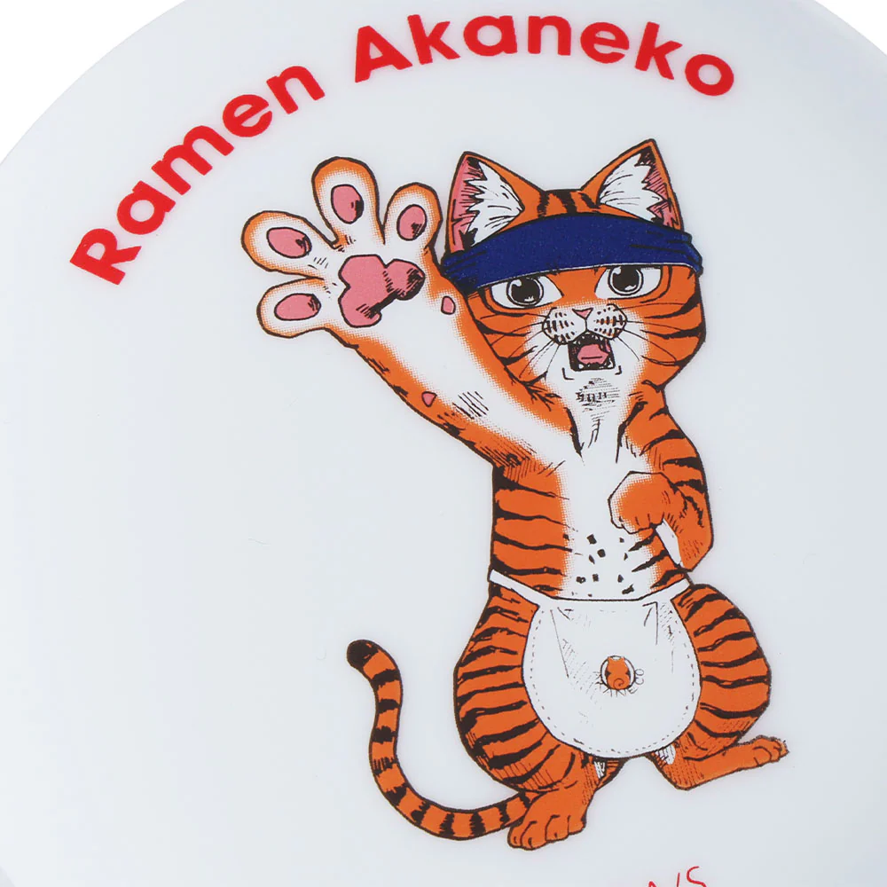 『ラーメン赤猫』ストラップ付きシリコンポーチ - Image 3