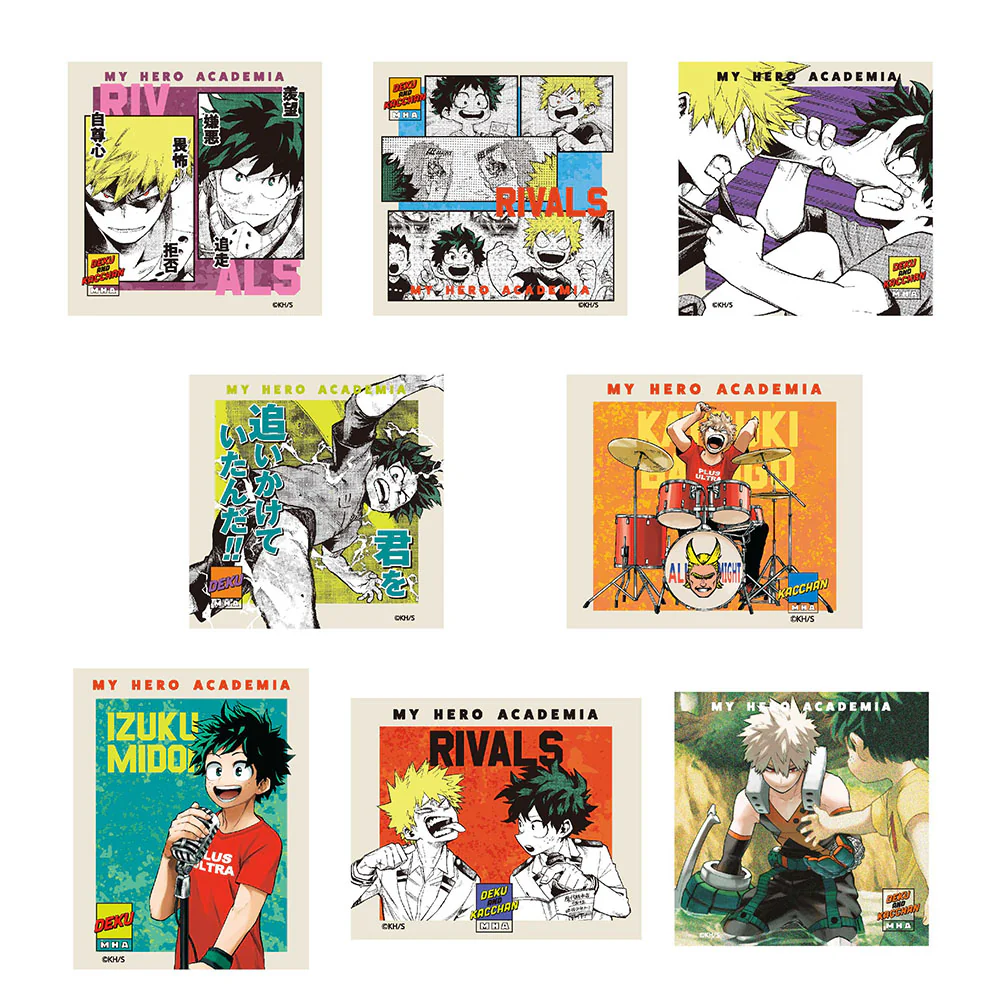 『僕のヒーローアカデミア』アートステッカー　2枚セット　－RIVALS－　（全24組／ランダム1組入り） - Image 6