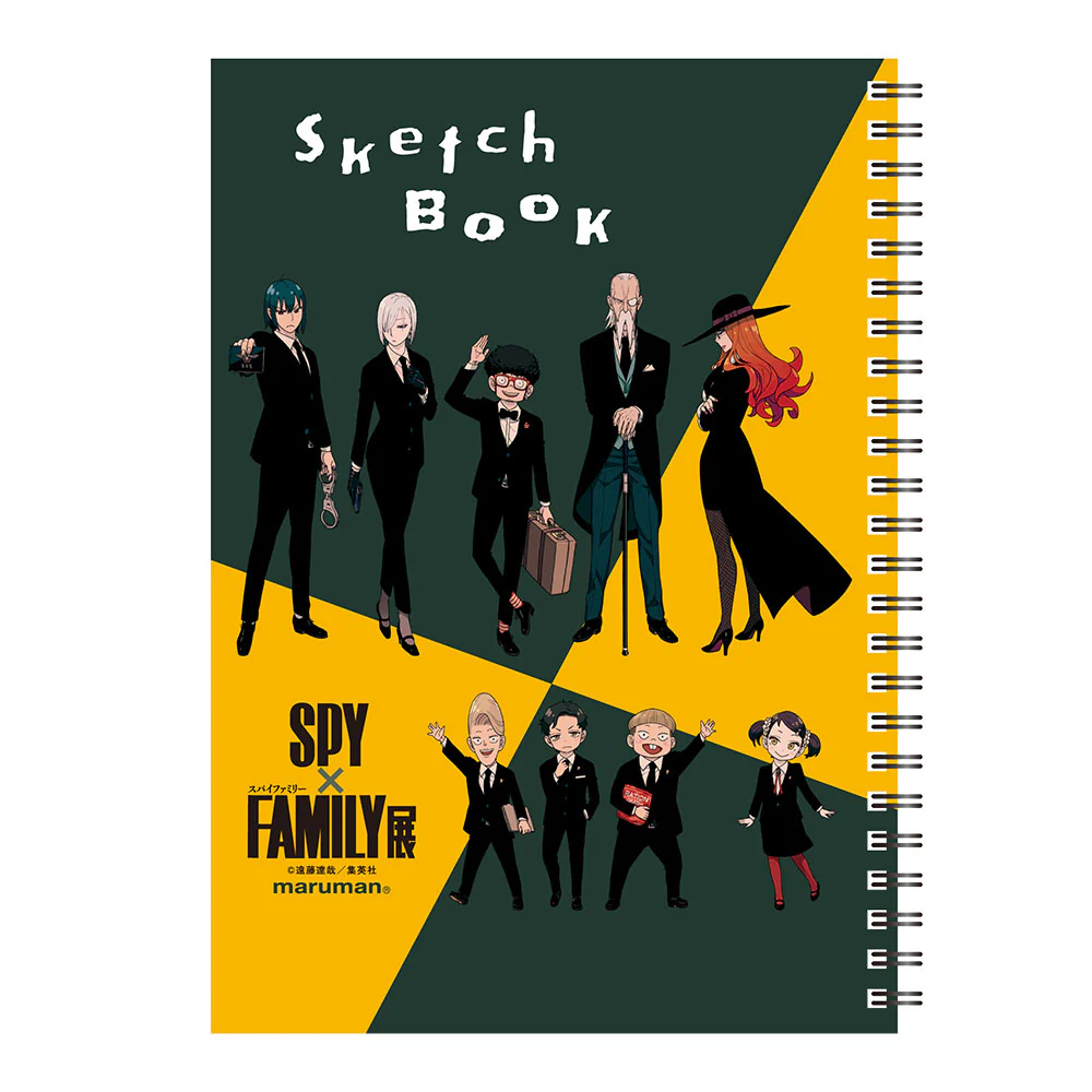『SPY×FAMILY』Sketch Book A5　＜SPY×FAMILY展＞ - Image 2