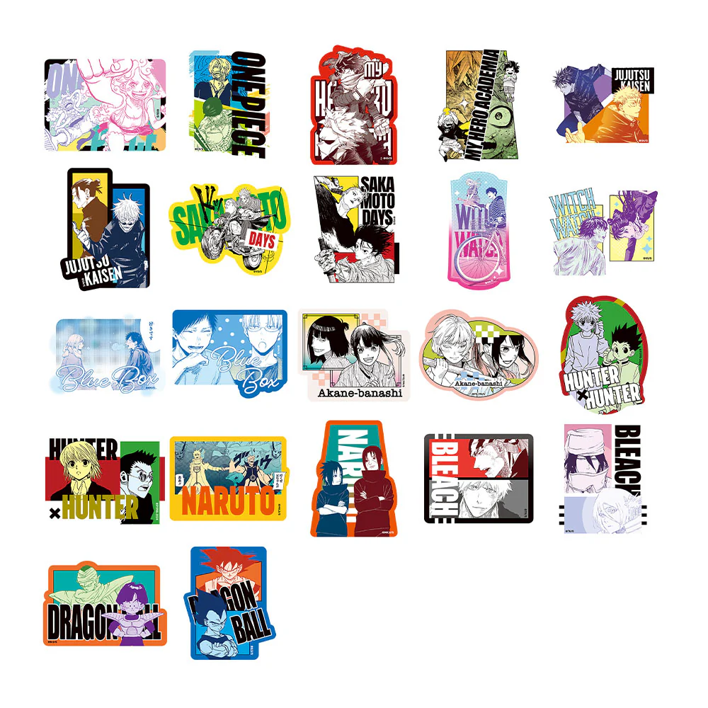 「週刊少年ジャンプ」ステッカーコレクション-Buddy- (全22種/ランダム2種入り)