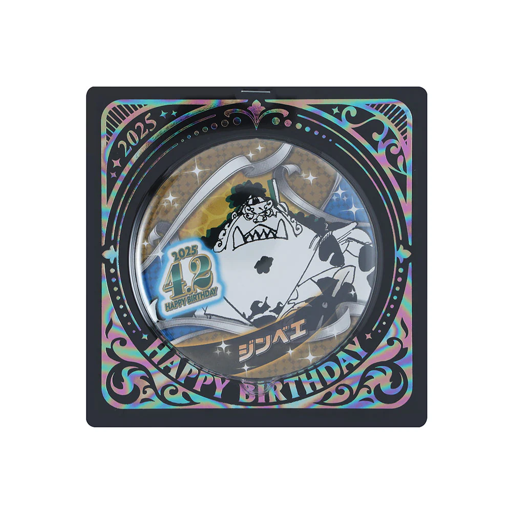 『ONE PIECE』バースデイ缶バッジ　ジンベエ