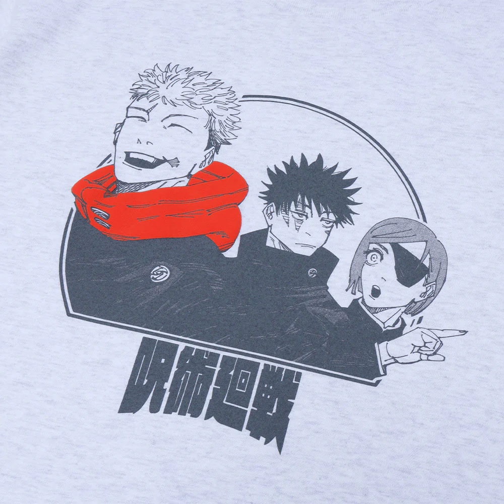 『呪術廻戦』発泡プリントTシャツ　Lサイズ - Image 2