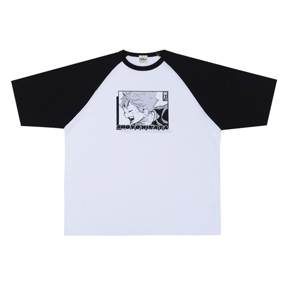 『ハイキュー!!』ラグランTシャツ “HEROES” 日向翔陽
