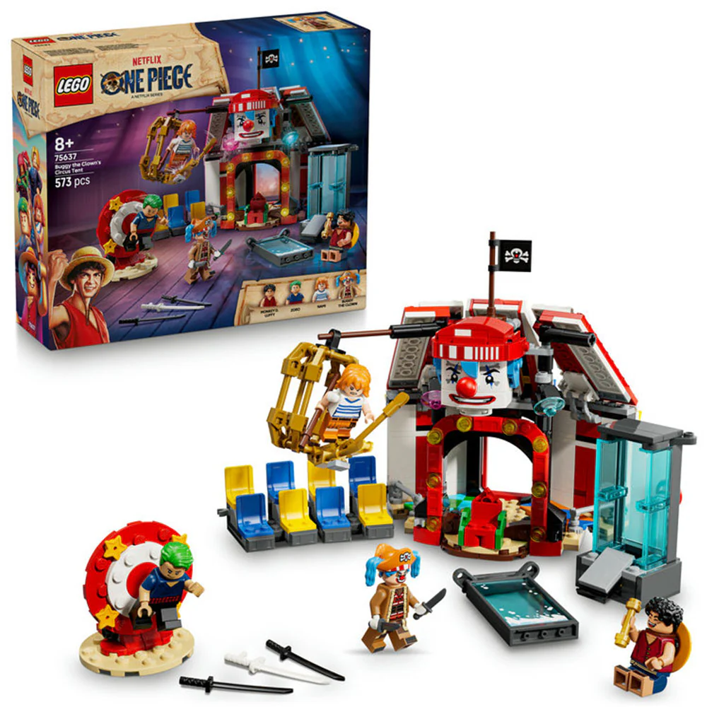 レゴ(LEGO) ワンピース 道化のバギーのサーカス小屋