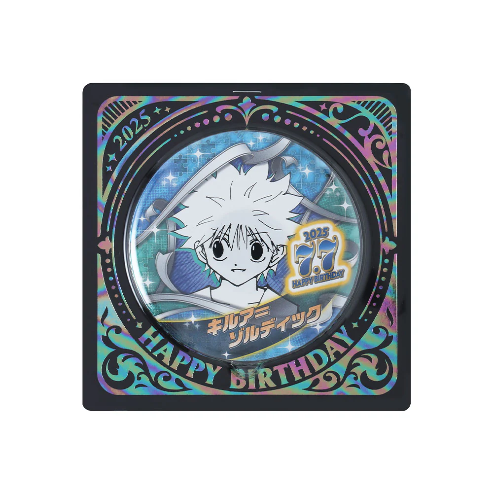 『HUNTER×HUNTER』バースデイ缶バッジ キルア=ゾルディック