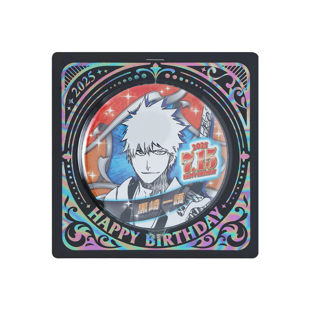 『BLEACH』バースデイ缶バッジ　黒崎一護