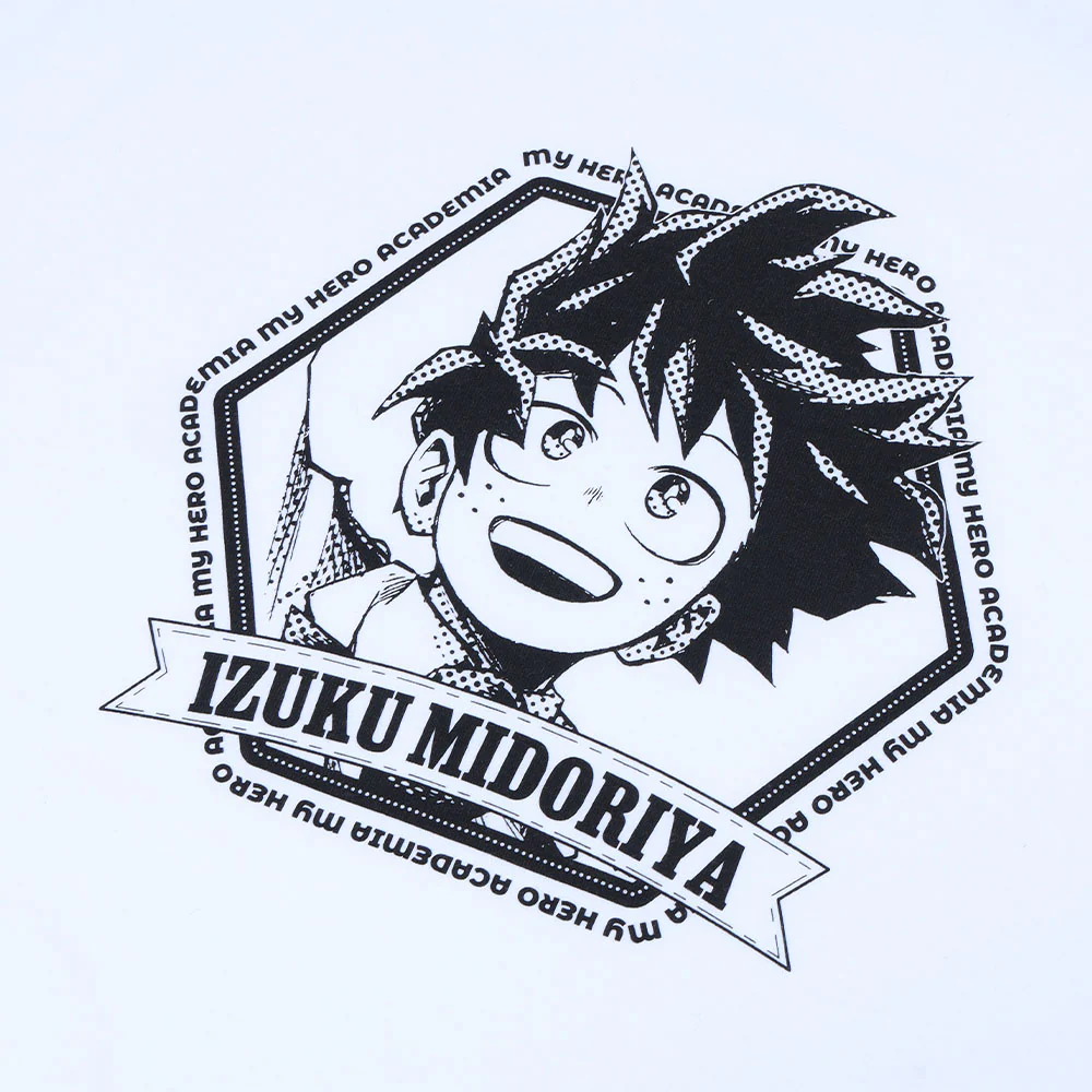 『僕のヒーローアカデミア』ラグランTシャツ　“HEROES”　緑谷出久 - Image 2