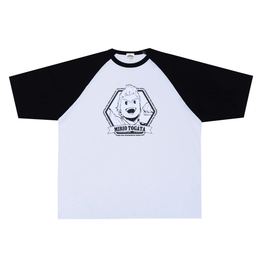 『僕のヒーローアカデミア』ラグランTシャツ　“HEROES”　通形ミリオ