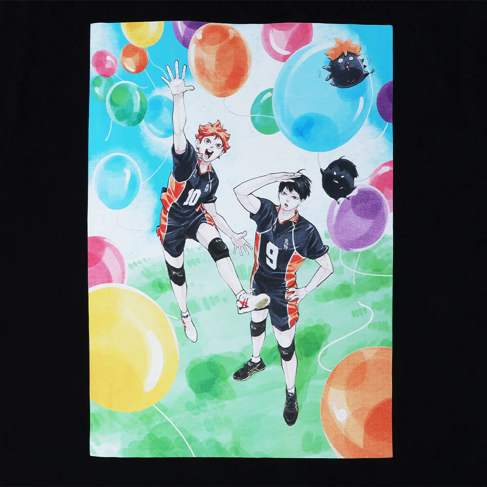 『ハイキュー!!』Tシャツ キービジュアル ブラック 110サイズ <ハイキュー!! FAN PARK> - Image 4