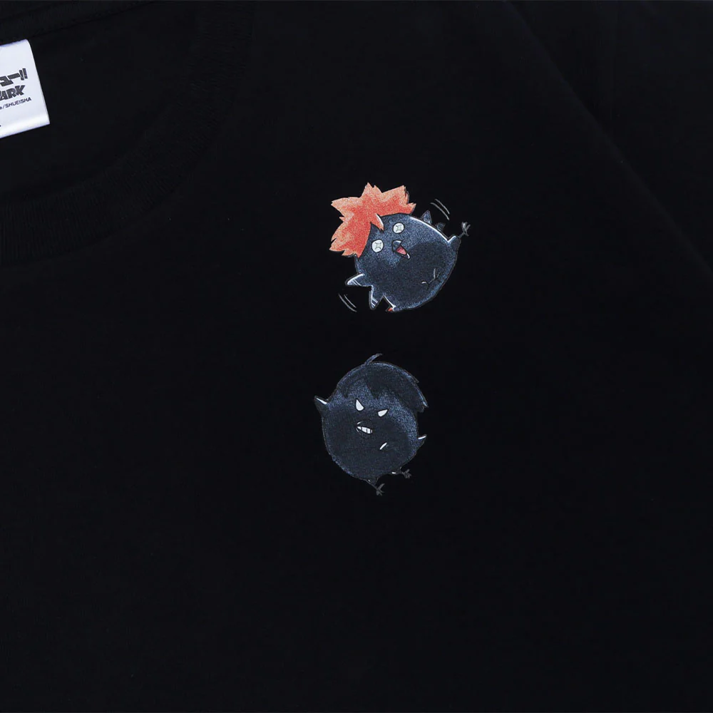 『ハイキュー!!』Tシャツ キービジュアル ブラック XLサイズ <ハイキュー!! FAN PARK> - Image 3