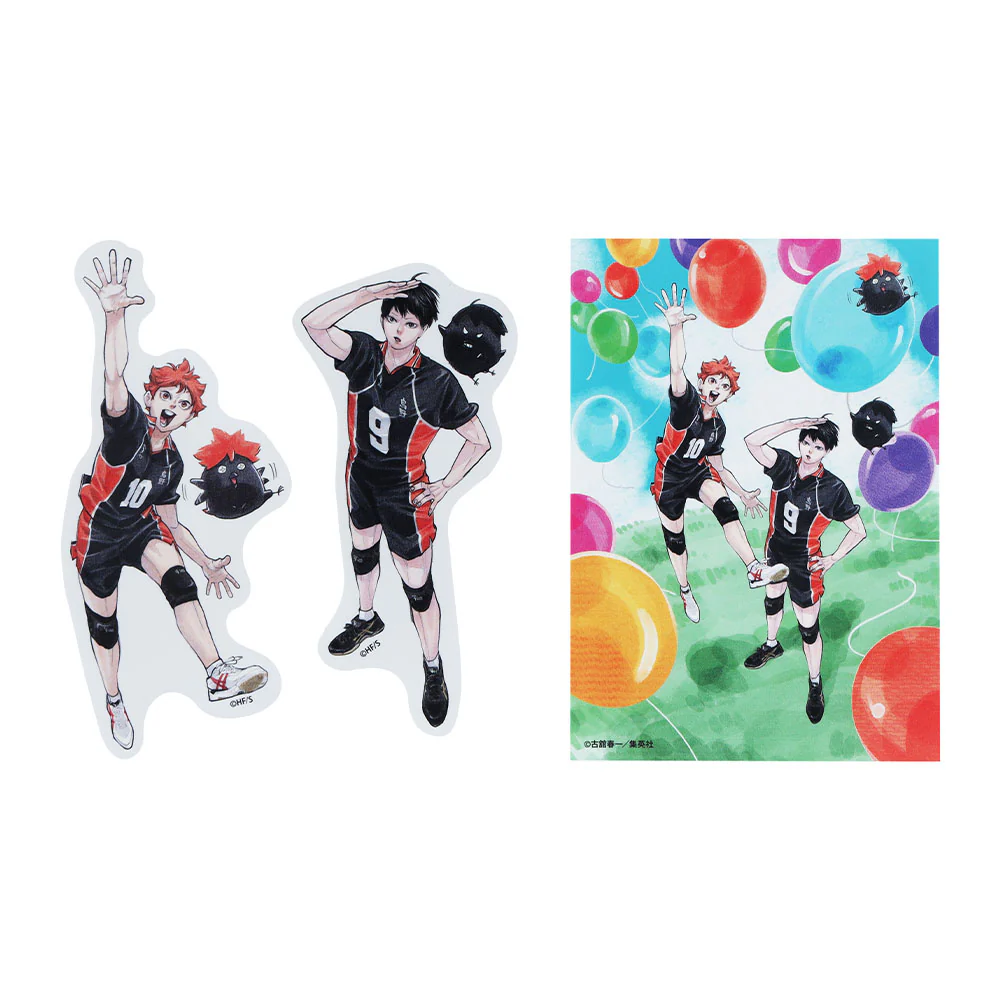 『ハイキュー!!』ダイカットステッカー 3枚セット キービジュアル <ハイキュー!! FAN PARK>