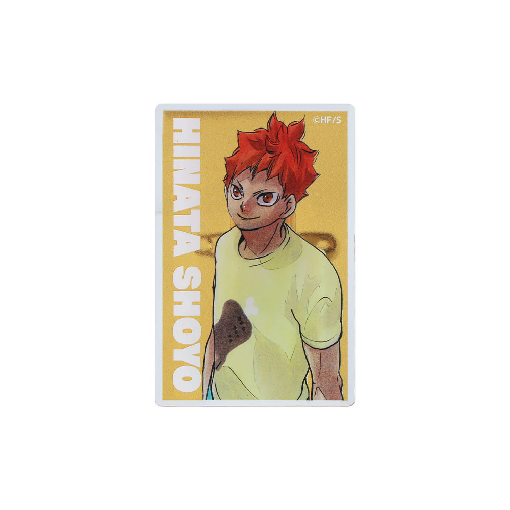 『ハイキュー!!』日向翔陽の「お肉」Tシャツ　日向翔陽サイズ（Ｍサイズ相当）　アクリルバッジ1個付き　＜ハイキュー!!　FAN PARK＞ - Image 3