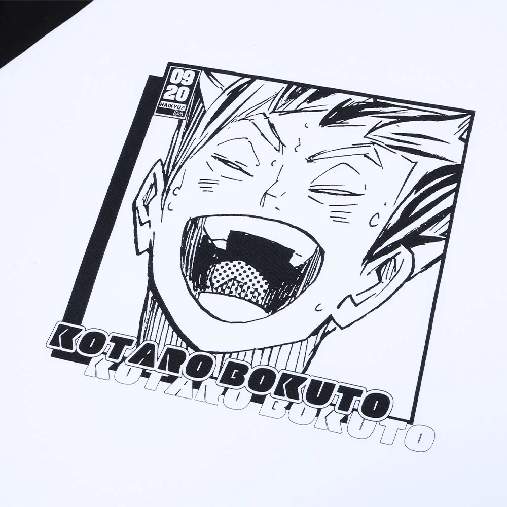 『ハイキュー!!』ラグランTシャツ　“HEROES”　木兎光太郎 - Image 2