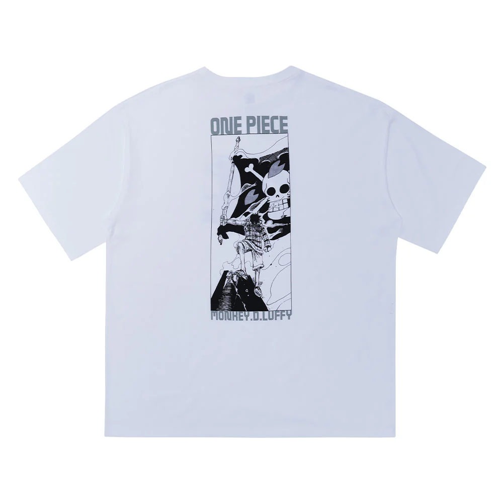 『ONE PIECE』Tee White　モンキー・D・ルフィ　Mサイズ - Image 2