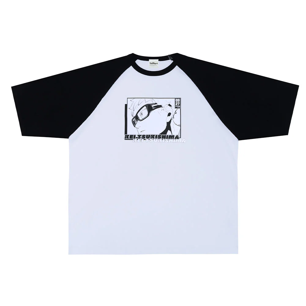 『ハイキュー!!』ラグランTシャツ “HEROES” 月島蛍