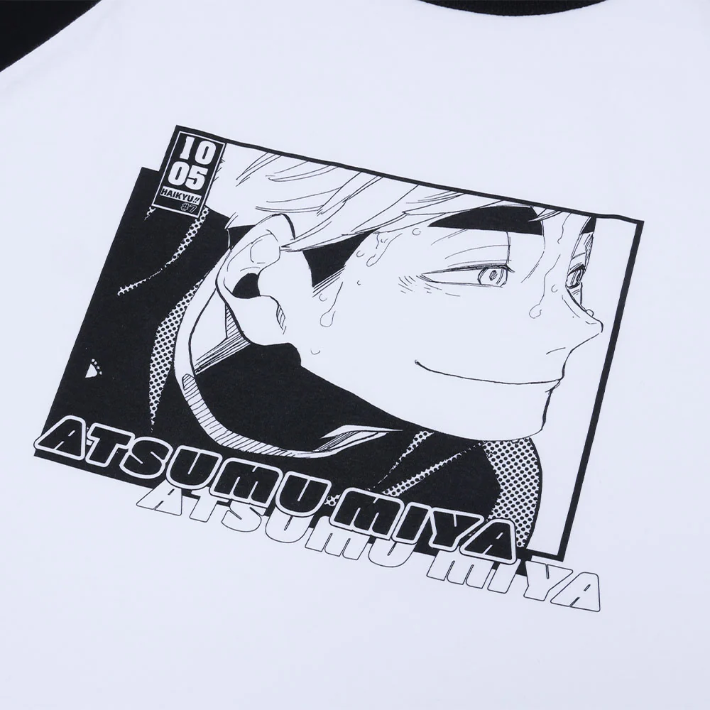 『ハイキュー!!』ラグランTシャツ “HEROES” 宮侑 - Image 2