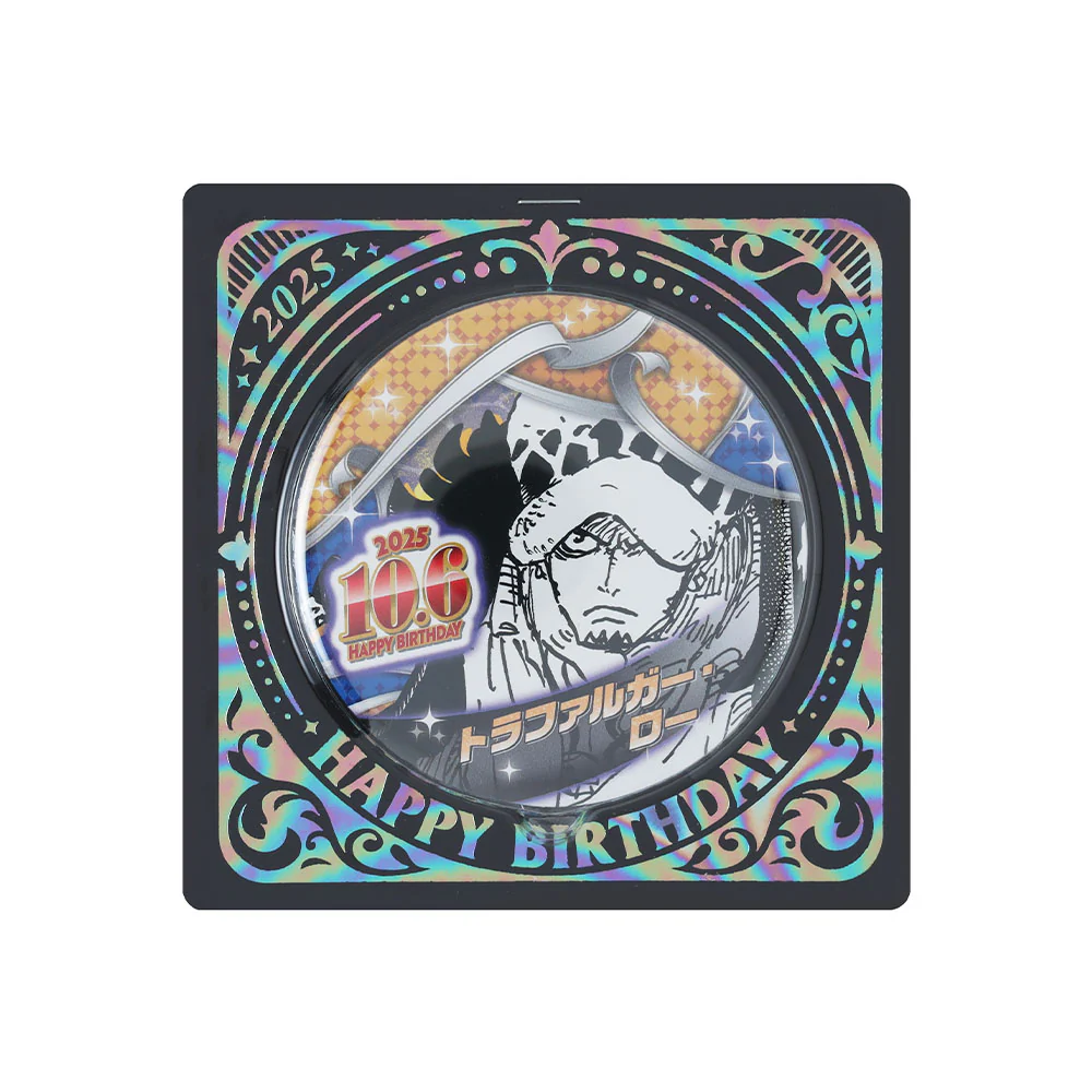 『ONE PIECE』バースデイ缶バッジ トラファルガー・ロー