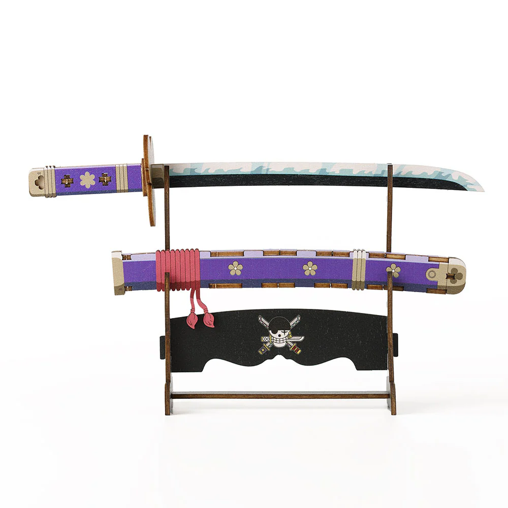 Wooden　Art　ki-gu-mi　ロロノア・ゾロの刀　閻魔 - Image 8