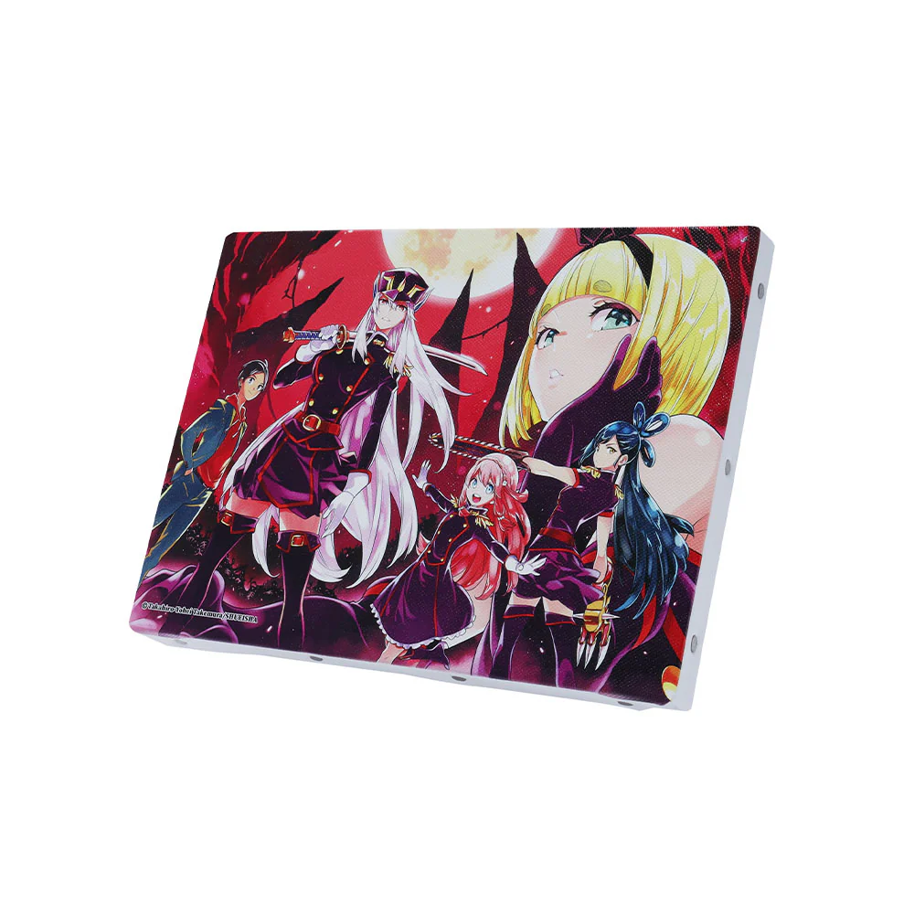 『魔都精兵のスレイブ』フルカラーアートボード　第1話カラーページ［JUMP ART BOARD GALLERY］
