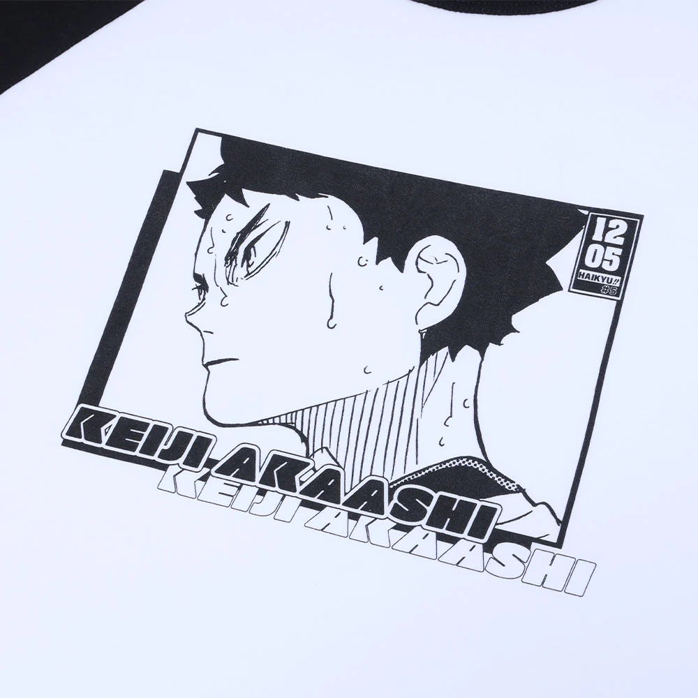 『ハイキュー!!』ラグランTシャツ　“HEROES”　赤葦京治 - Image 2