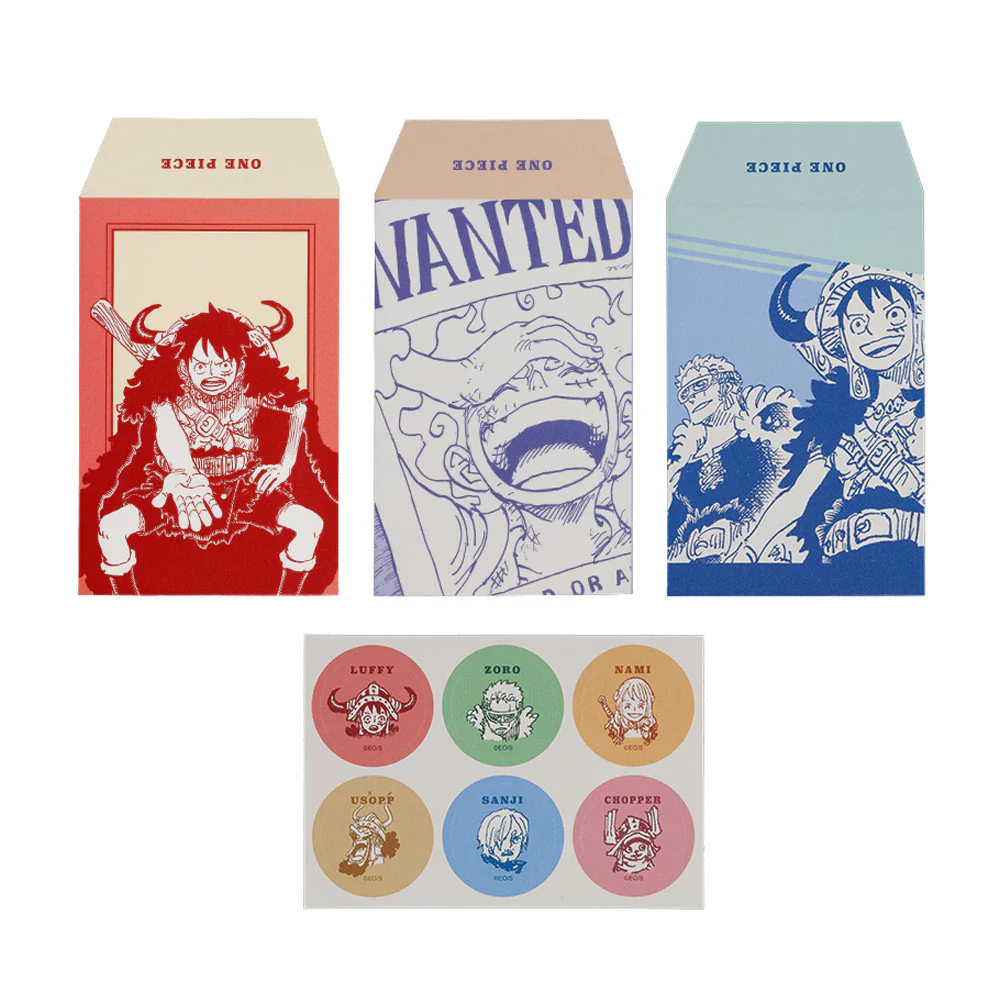 『ONE PIECE』ポチ袋　（全3種×2枚入り）