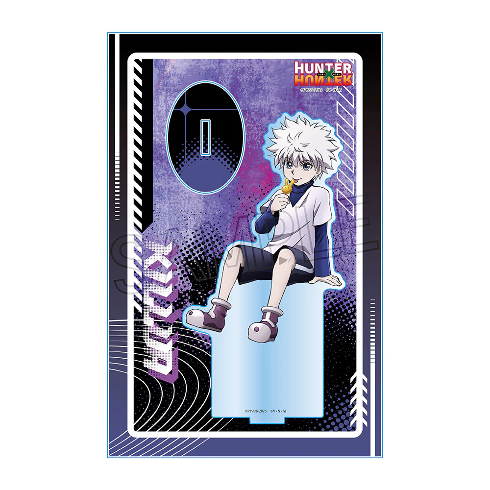 HUNTER×HUNTER　アクリルスタンド L -背中合わせ-　キルア - Image 2