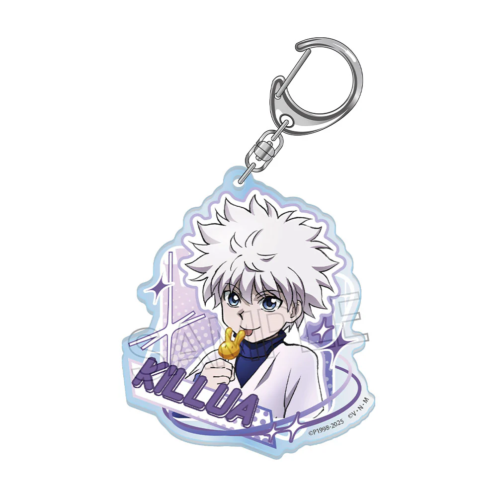 HUNTER×HUNTER　アクリルキーホルダー -背中合わせ-　キルア